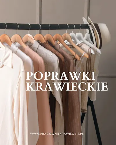 ZAKŁAD KRAWIECKI/Krawcowa ŚLUBNA/ Szycie Na Miarę Sukni Ślubnej Poprawki Krawieckie Garnituru